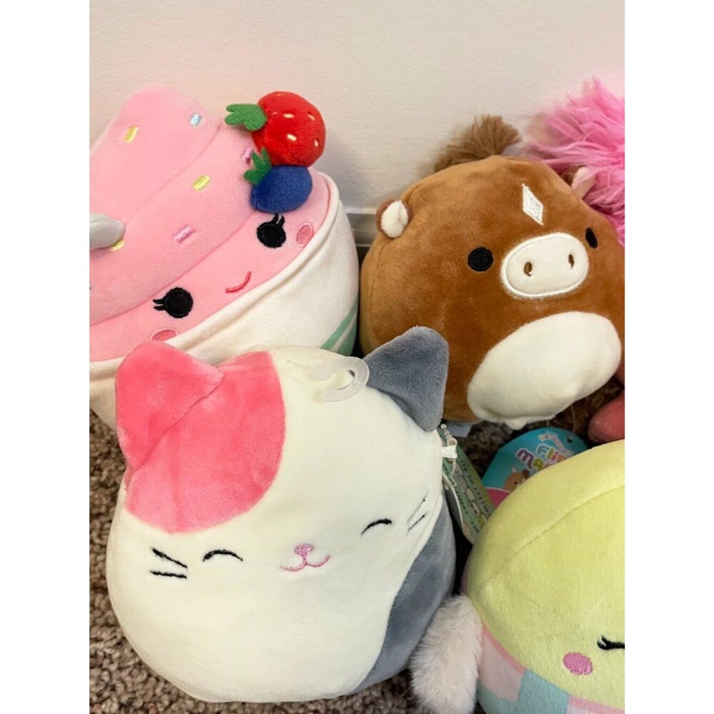 Squishmallows Plush Lot of 8 Mixed Characters Food Animals Cute Soft Stuffed Toy - Picture 6 of 8